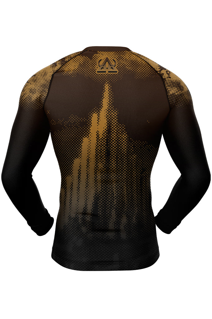 Ragnarok - Long Sleeve - Rash Guard - Brown