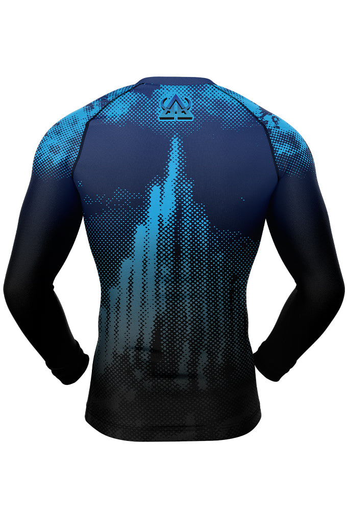 Ragnarok - Long Sleeve - Rash Guard - Blue