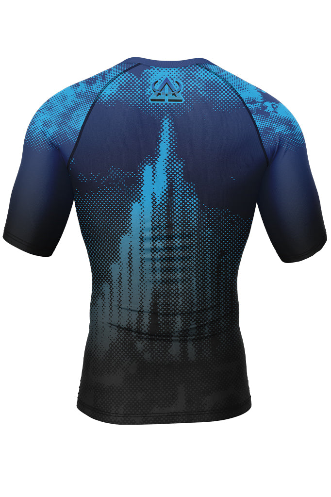 Ragnarok - Short Sleeve - Rash Guard - Blue