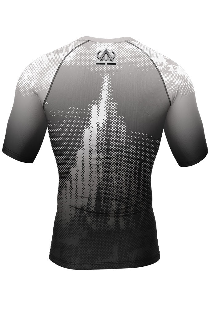 Rash guard - White - Ragnarok - Short Sleeve