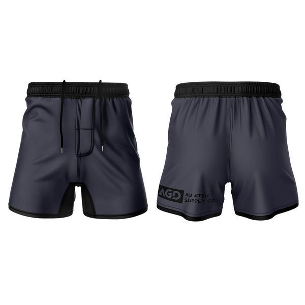 Shorts - Midnight Pewter - Elastic Waist