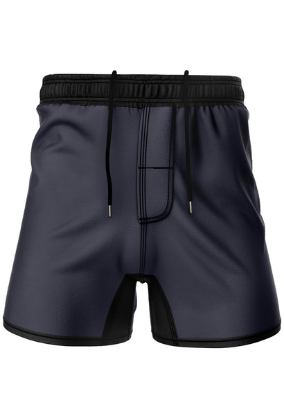 Shorts - Midnight Pewter - Elastic Waist