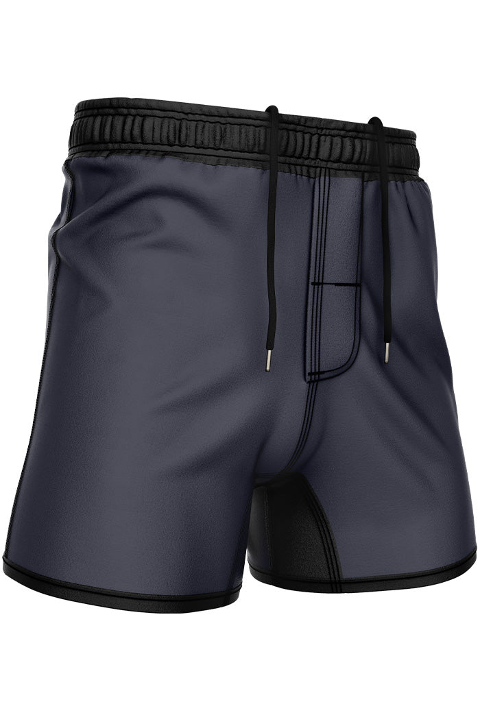 Shorts - Midnight Pewter - Elastic Waist