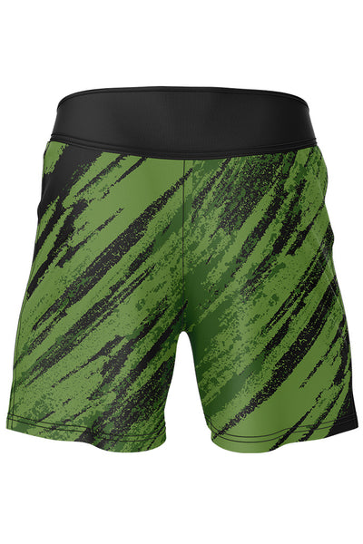 Shorts - Green Collide - V1