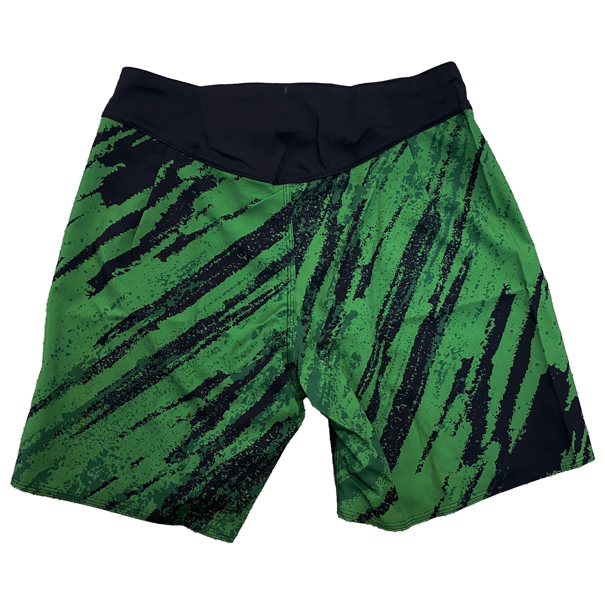 Green Collide V1 Jiu-Jitsu Shorts | Durable No-Gi Gear – Asgard