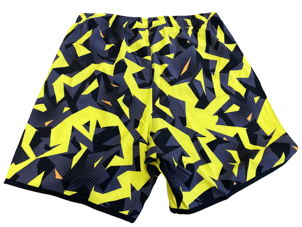 Shorts - Yellow - Elastic Waist