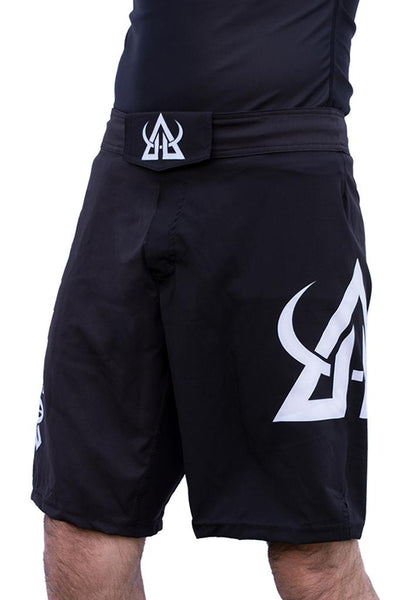 mma shorts black asgard503 crossfit