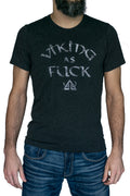 Viking AF - T-Shirt tri blend featuring the text 