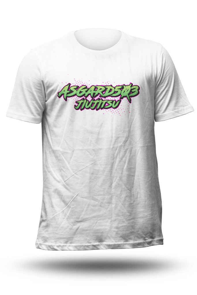 Asgard503 JiuJitsu - White - T-Shirt