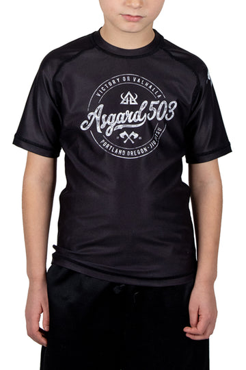 Youth - Rash guard - Vintage - Short Sleeve