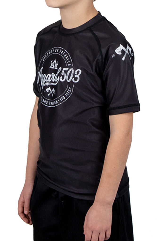 Youth - Rash guard - Vintage - Short Sleeve