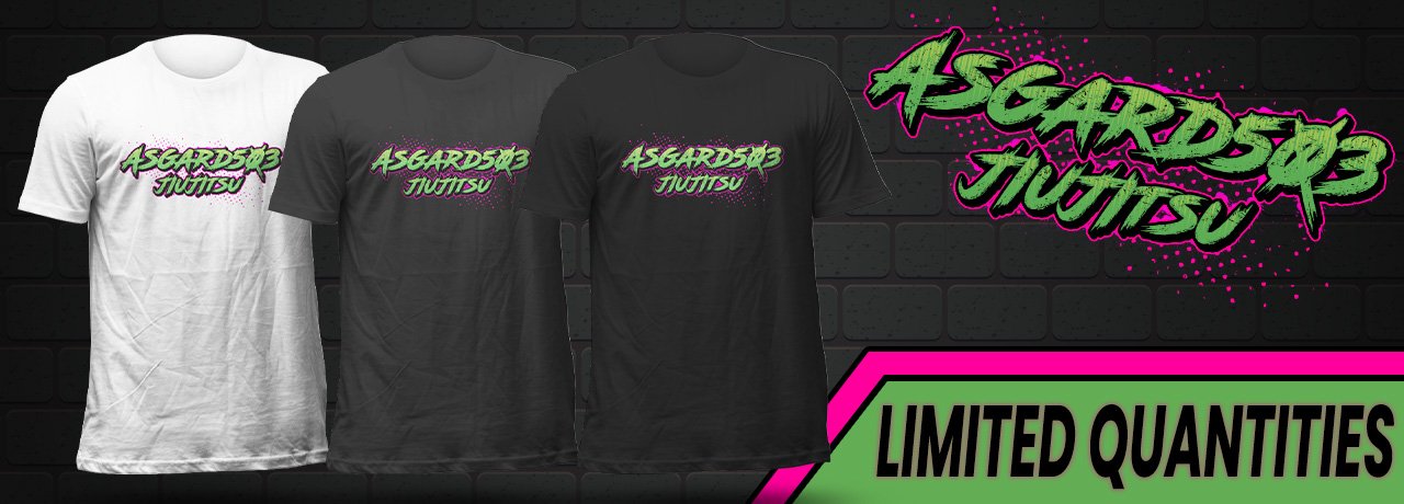 Asgard503 , Jiu Jitsu T-shirt , Vinatage Victory Or Valhalla